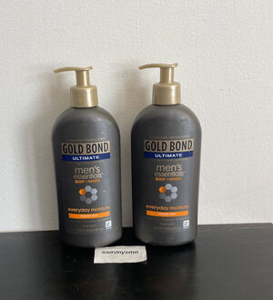 Gold Bond Lotion, Men's Essentials Everyday Moisture 14.5oz. DISCONTINUED x2